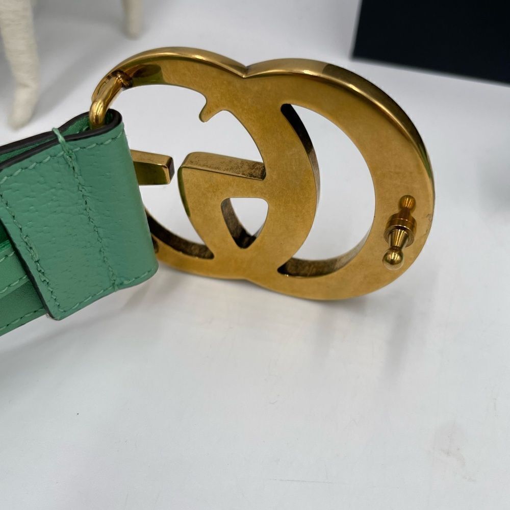Women’s Gucci GG Supreme, Marmont, leather belt 95 cm/38 inches made in Italy - Picture 8 of 8